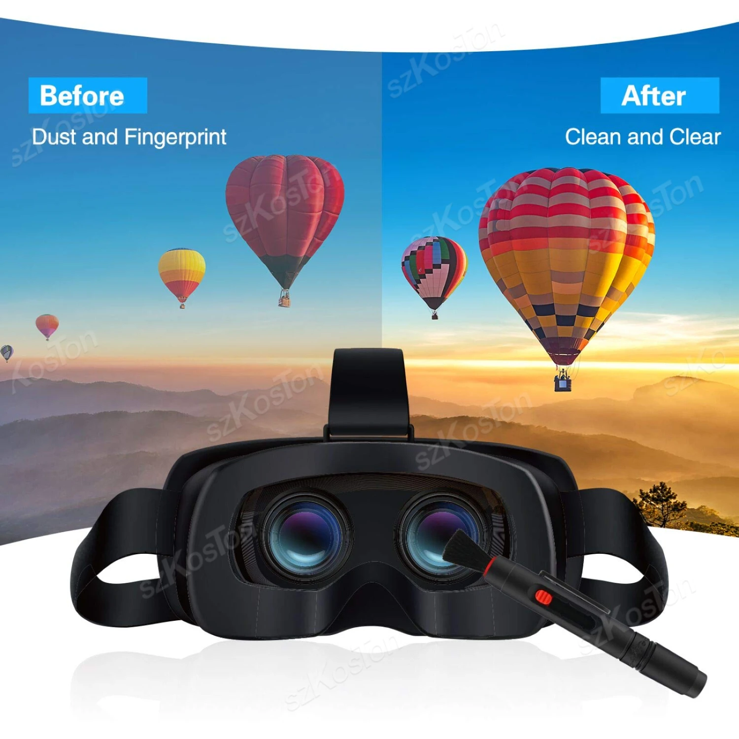 Kit Limpieza Lentes VR Pluma Meta Quest 3S / Oculus 2 3 / Vision Pro - imagen 5
