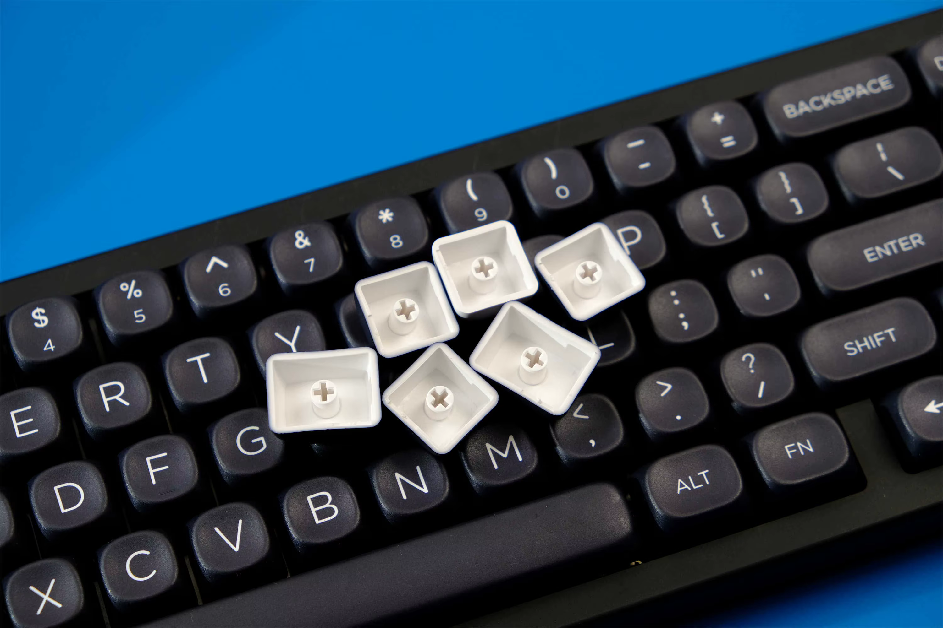 GMK Keycaps PBT Negros Perfil MOA para Teclado Mecánico MX