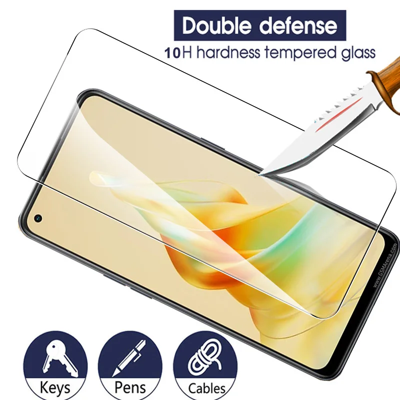Protector pantalla vidrio templado Oppo Reno 9/8/8T – Antiarañazos 10H