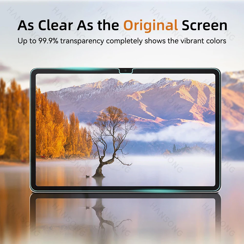 Samsung Galaxy Tab con protector de pantalla HD