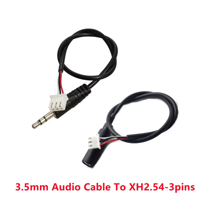 Cables enrollados mostrando la longitud compacta