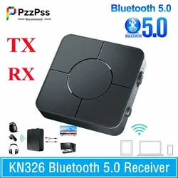 Adaptador Bluetooth 5.0 Transmisor Receptor AUX para Coche, TV y PC