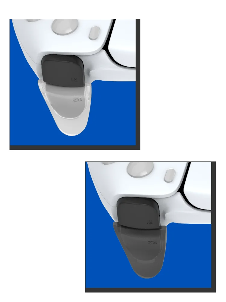 Detalle del extensor de gatillo Data Frog