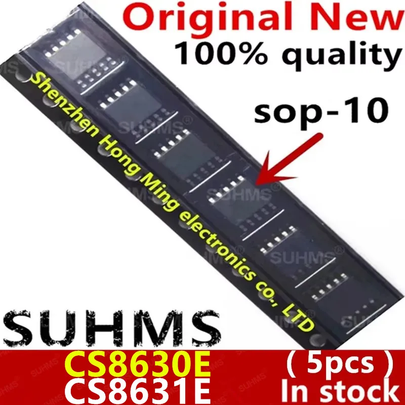 Conjunto CS8630E CS8631E SOP-10 vista frontal