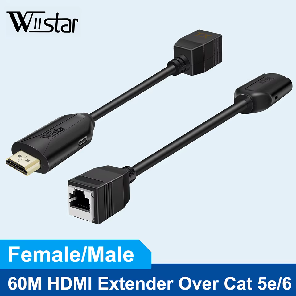 Extensor HDMI 60M TX/RX wiistar