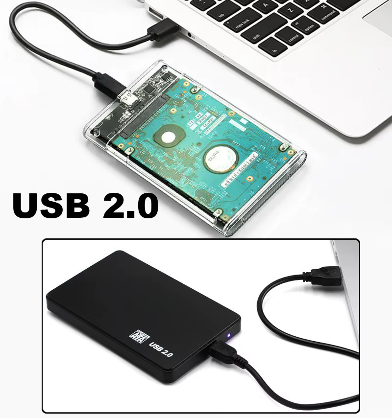 Conector USB 3.0 y LED indicador