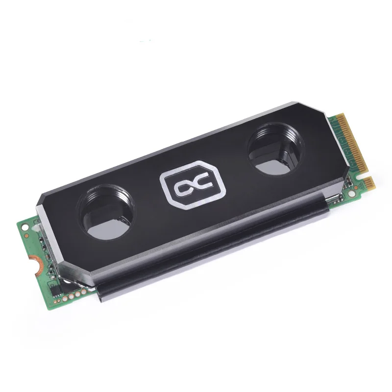 Alphacool HDX Apex Bloque Agua SSD M.2 2280 aRGB Cobre Niquelado - imagen 2