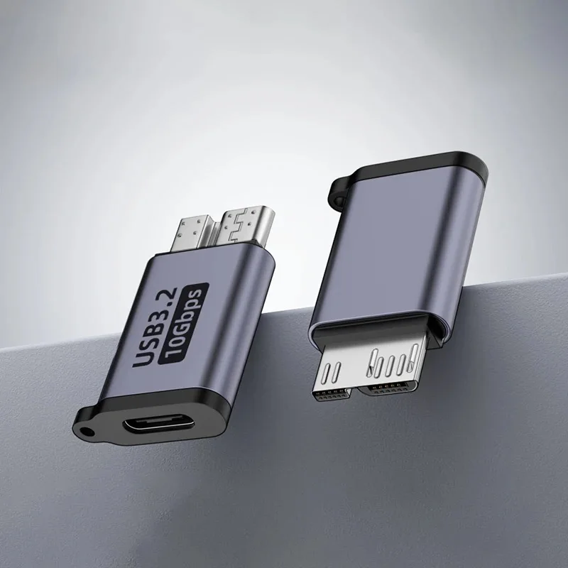 Adaptador USB-C a Micro USB 3.0 – Velocidad 10Gbps - imagen 5