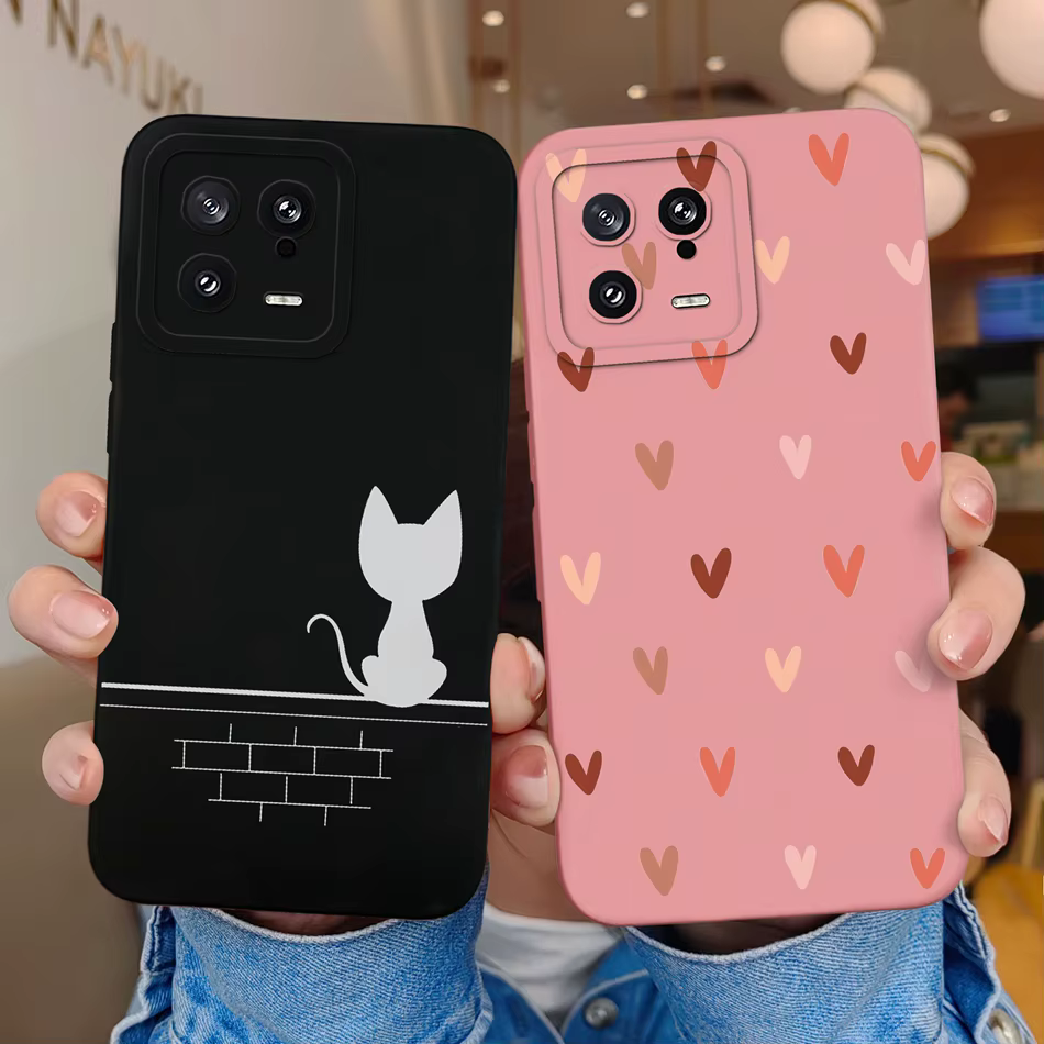 Funda Xiaomi 13 Pro Lite de Silicona Líquida Antihuellas - imagen 5