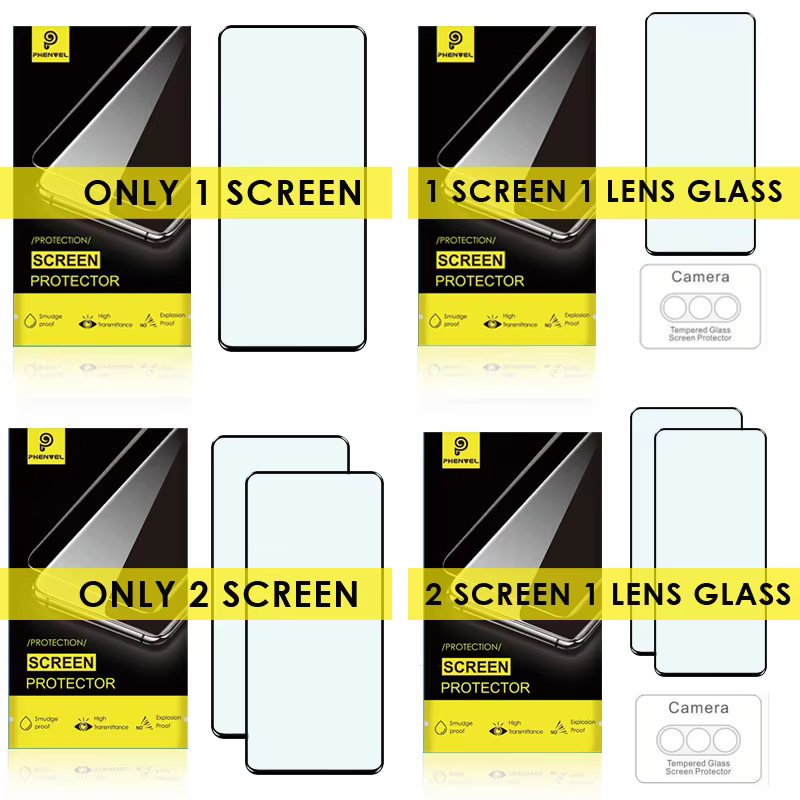 Protector Cristal Galaxy A55 Full Cover – Vidrio Oleofóbico Antirayas