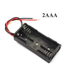 Portapilas AAA 8 Ranuras - Soporte con Cables 1,5V