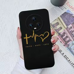Honor Magic5 Pro Funda Silicona Líquida con Protección de Cámara