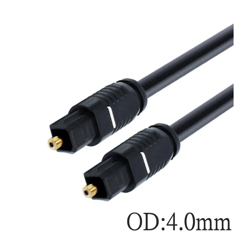 Cable Óptico Toslink de 90 Grados Chapado en Oro SPDIF para Blu-ray - imagen 2