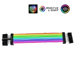 LIAN LI Strimer Plus ARGB – Cable de Extensión GPU 8-Pin