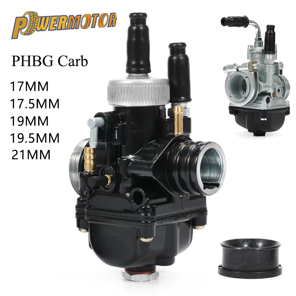 Carburador Dellorto PHBG vista frontal