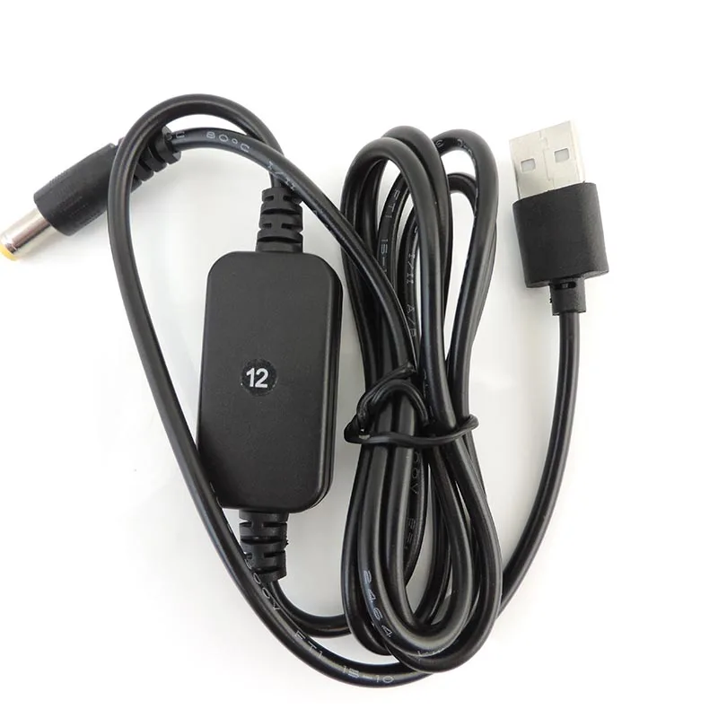 Cable Elevador USB 5V a 12V con Conector DC 5,5x2,1mm - imagen 2