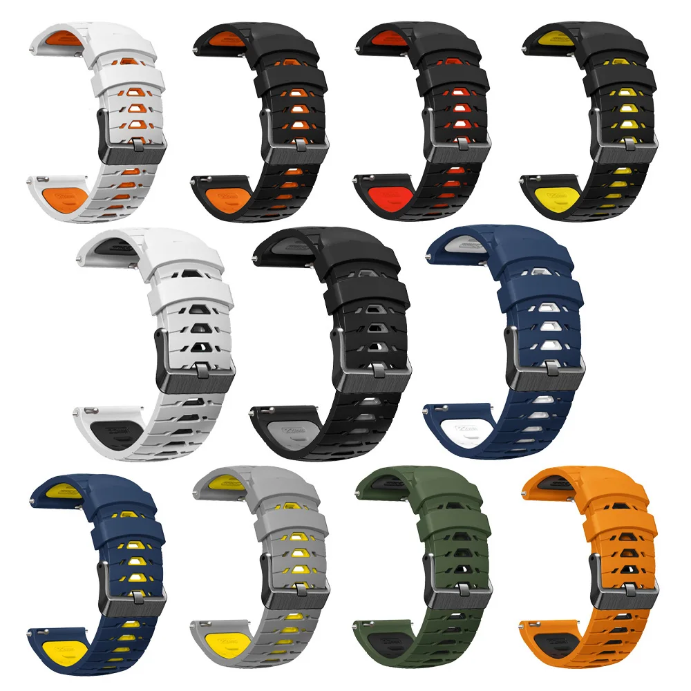 Correa Silicona Amazfit GTR 2 / 2e / Stratos 3 / 4 / 3 Pro - imagen 4