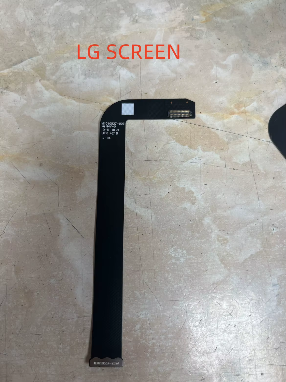 Cable flexible LCD para Surface Pro 4 - Detalle de conexión