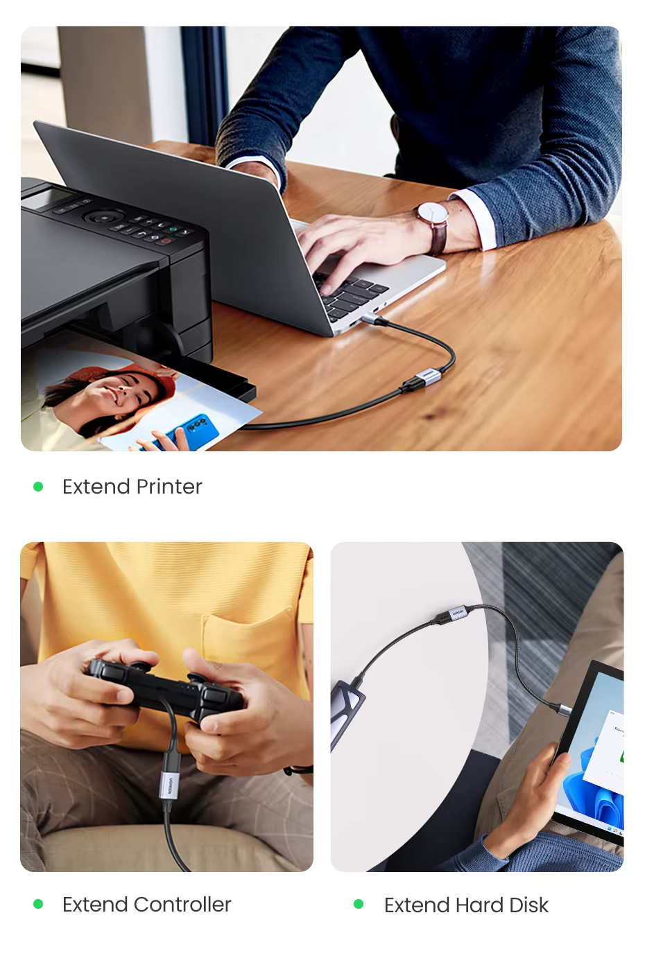 Ampliación de puertos USB múltiples