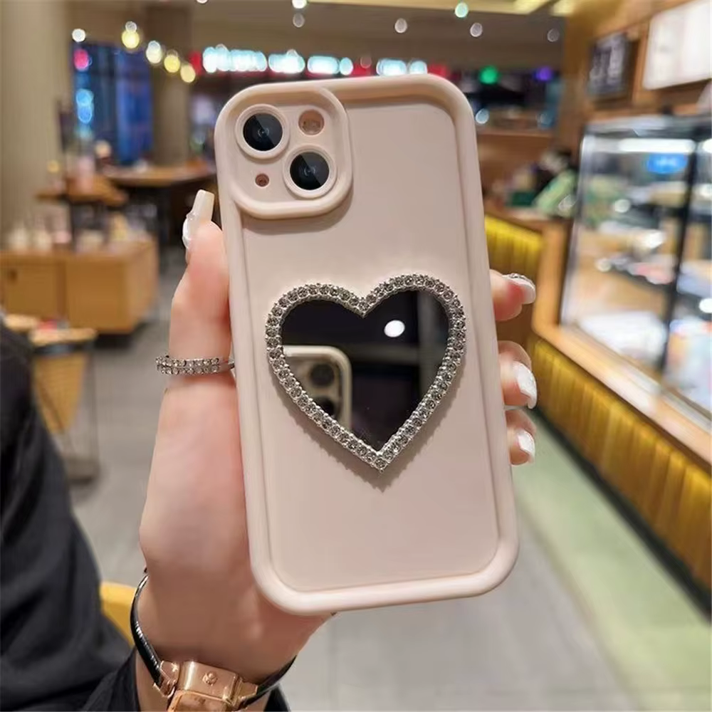 Funda Antigolpes con Espejo Xiaomi POCO – Diseño Corazón - imagen 4