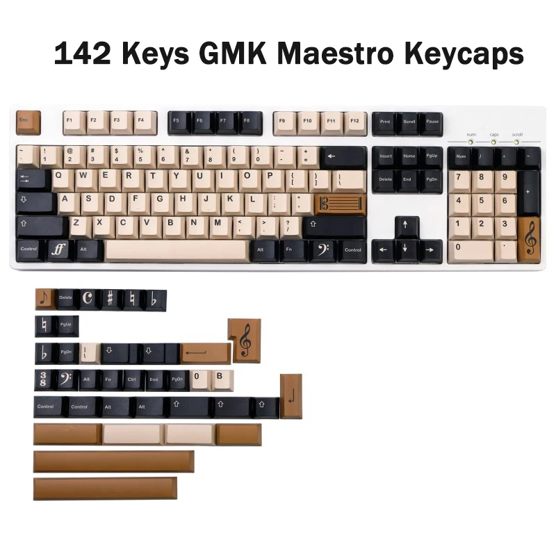 Teclas GMK Maestro perfil cereza