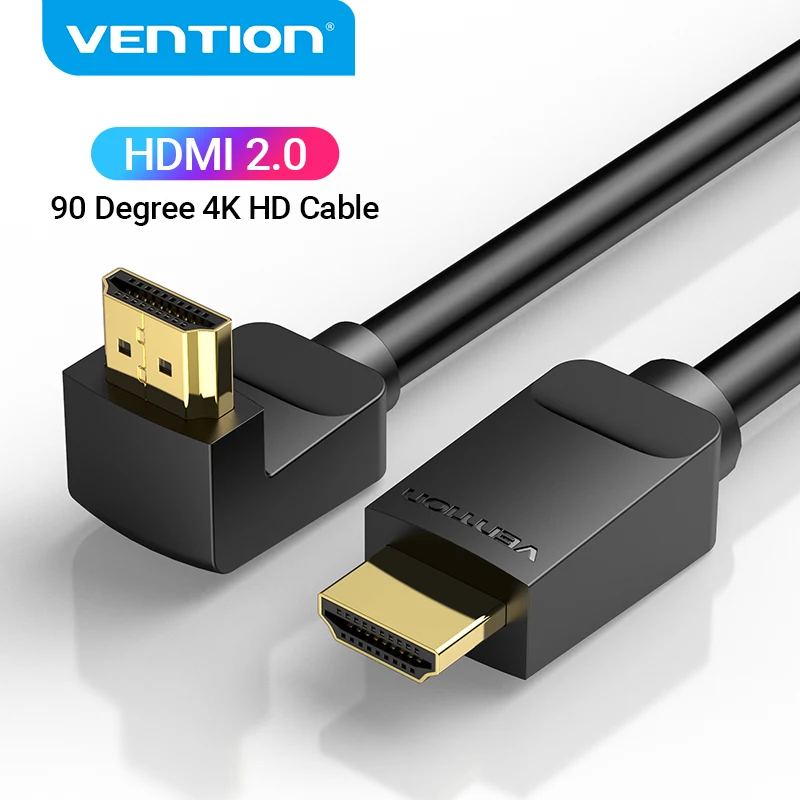 Vention Cable HDMI 2.0 4K 90° para Apple TV y PS4 - imagen 3