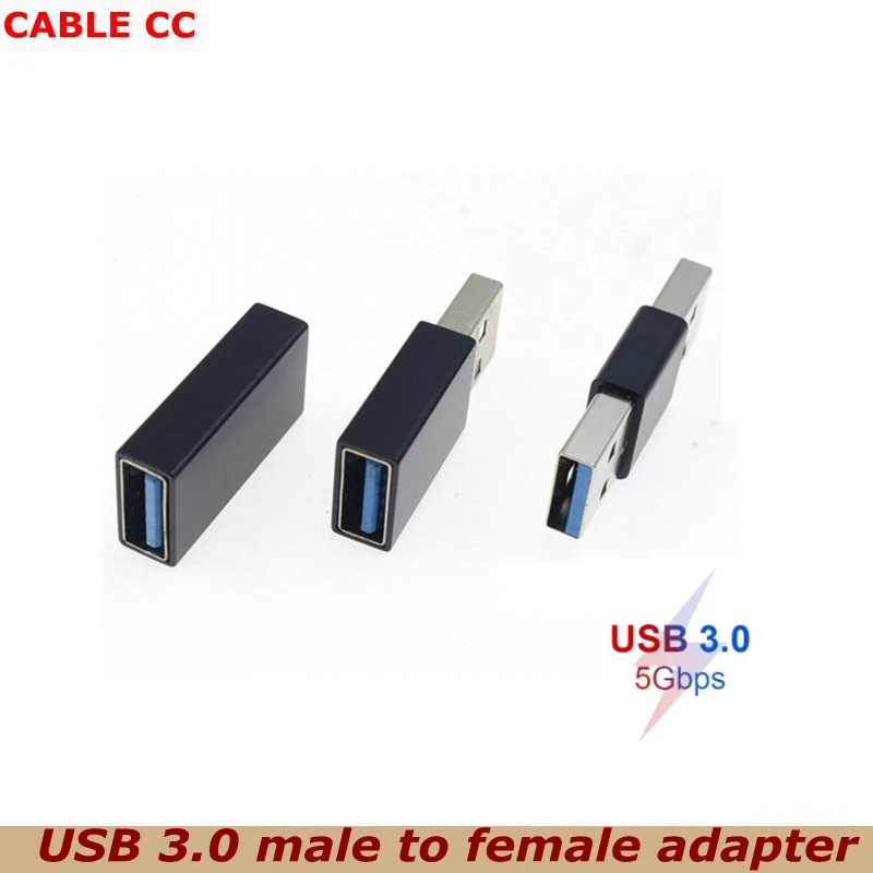 Adaptador USB 3.0 Macho a Hembra 5Gbps – Extensor para PC Portátil - imagen 4