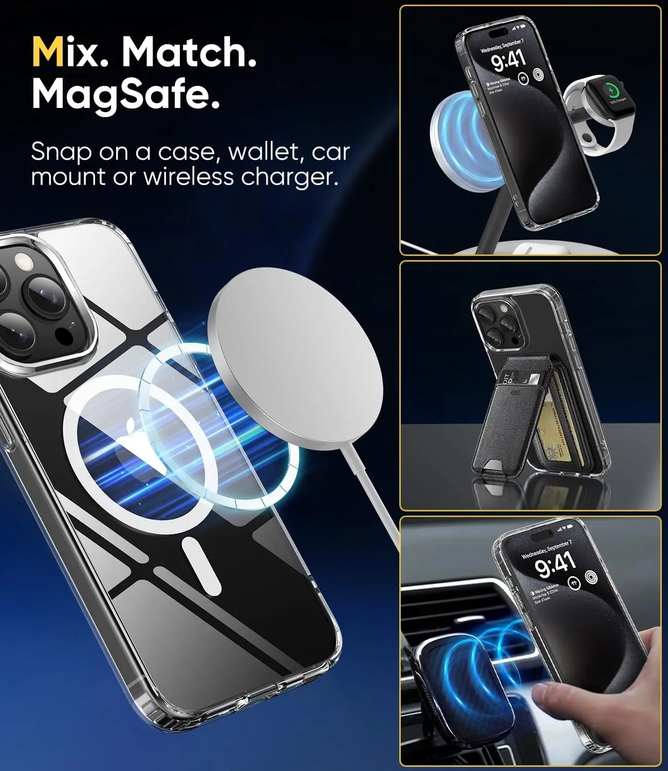 Funda transparente NYFundas para iPhone