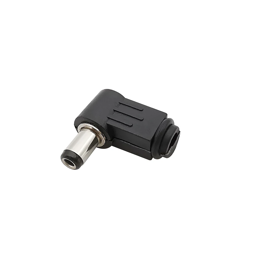 Conector alimentación CC codo ángulo recto para soldar - imagen 5