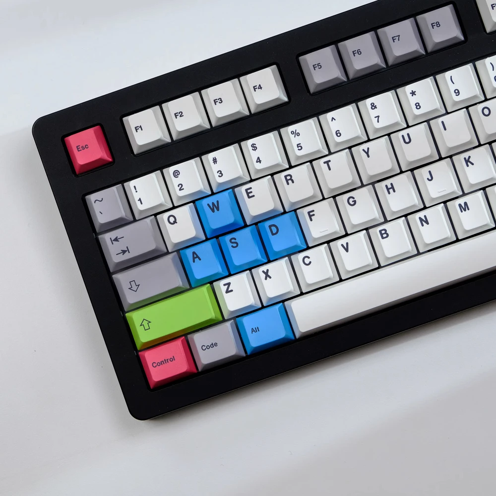 GMK Teclas PBT para Teclado Mecánico MX, Perfil Cherry Blanco Gris - imagen 4