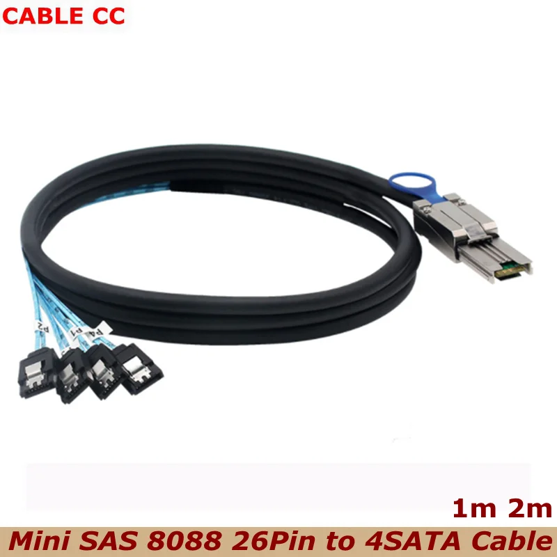 Conector SFF-8088 macho del adaptador