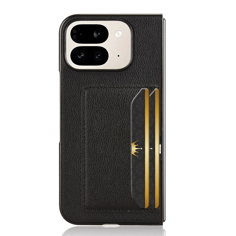 Funda Cuero PU Google Pixel 10/9 Pro Plegable para Tarjetas Antigolpes - imagen 4