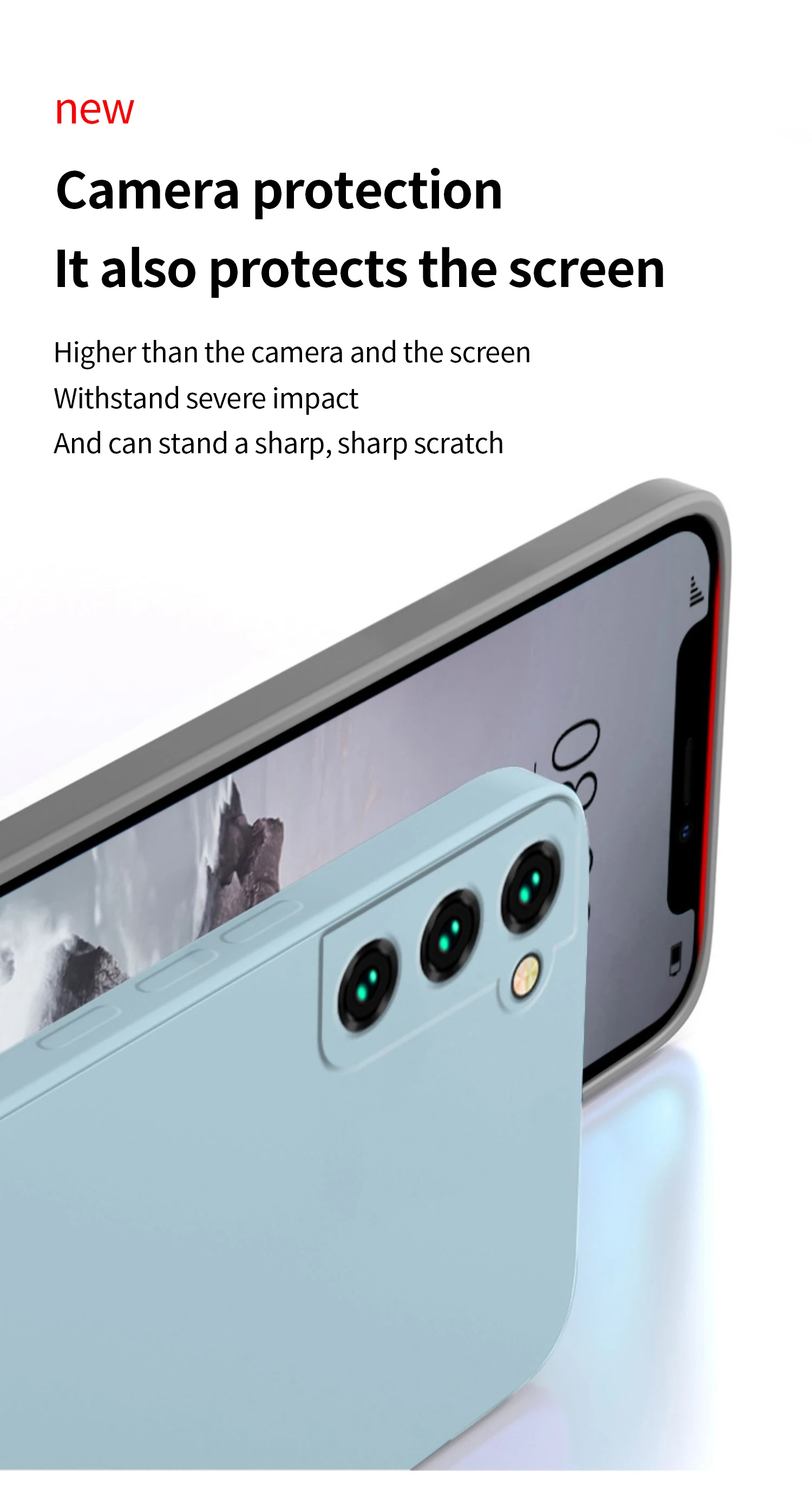 Funda líquida TEXT ME en mano