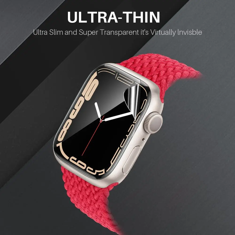 Protector Pantalla Hidrogel Apple Watch 9/8/7/6/SE – AntiGolpes - imagen 4