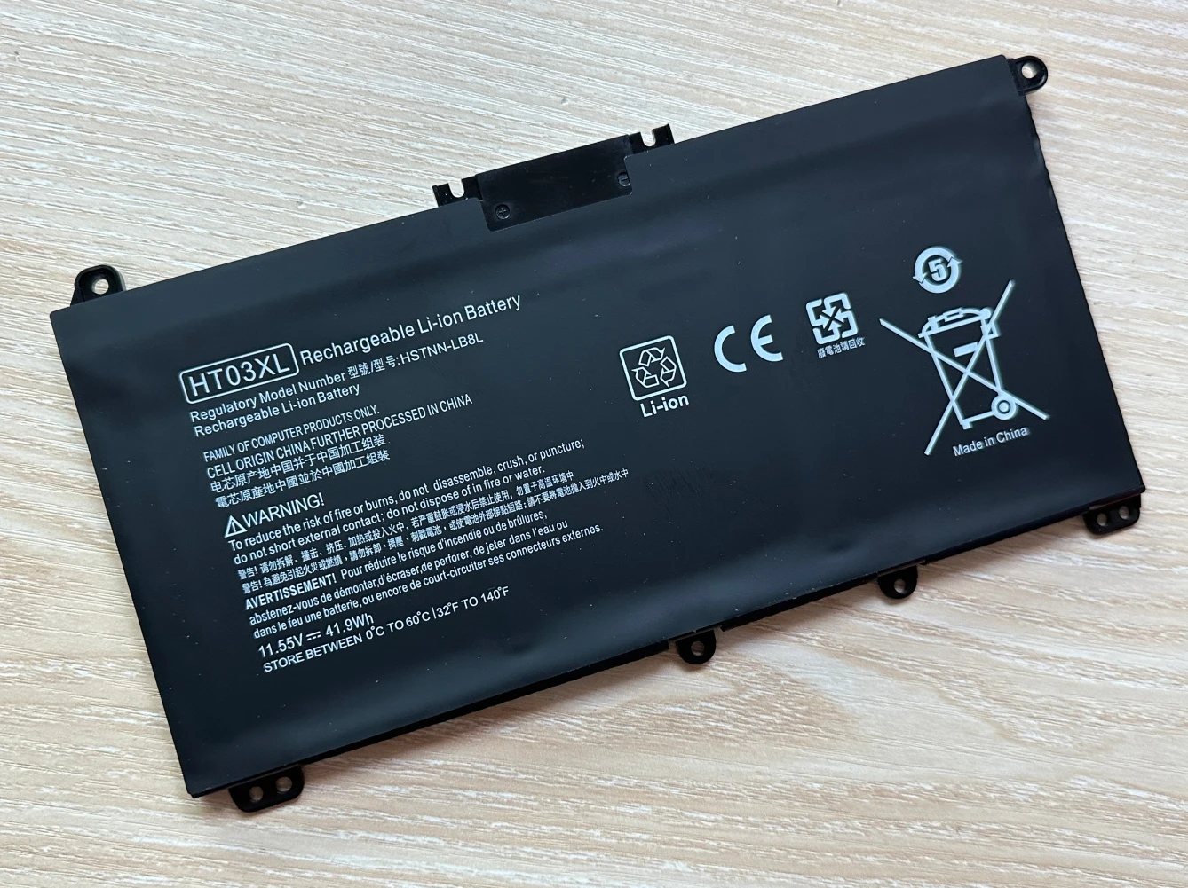 Batería HT03XL HP Pavilion 15/17 – Alta Capacidad Original - imagen 2