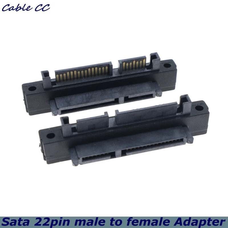 Adaptador SAS a SATA 90 grados vista lateral