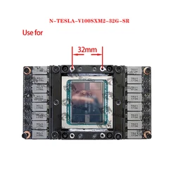 Bloque de Agua GPU Nvidia Tesla V100 SXM2 – Bykski Cobre Total