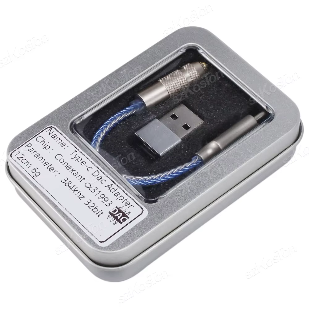 DAC USB-C CX31993 con cable de 13cm