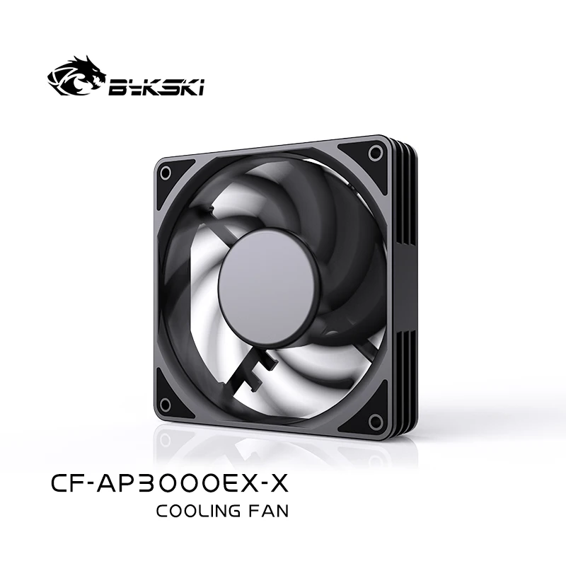 Ventilador 120mm PWM Bykski – Refrigeración Líquida Alta Velocidad - imagen 4