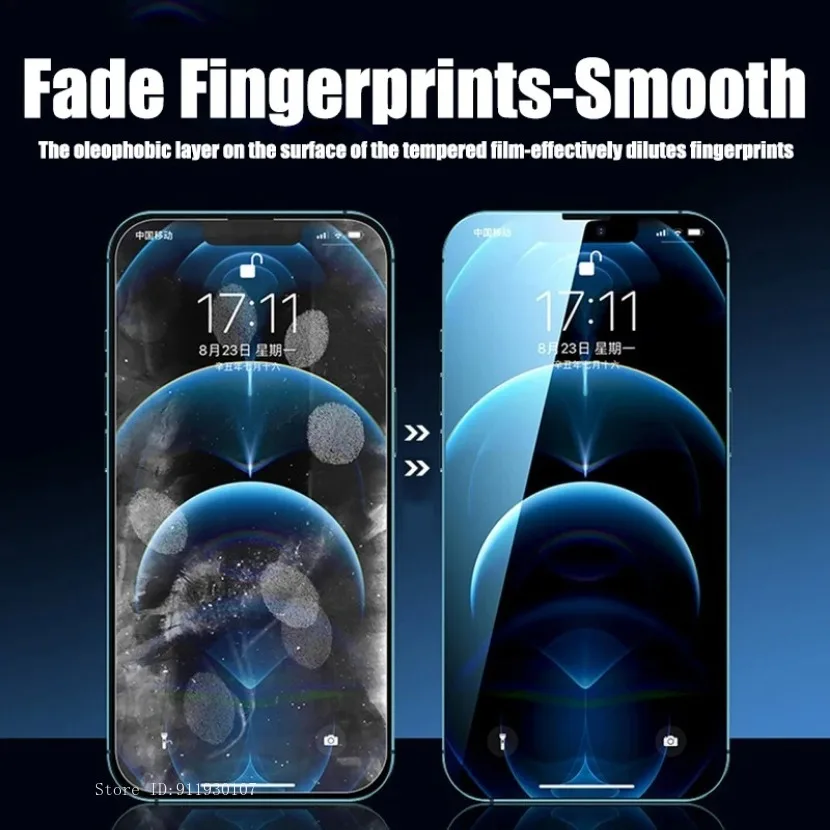 Protector de pantalla templado para iPhone 11-16 Pro, Plus y Max - imagen 5
