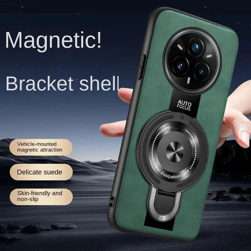 Funda magnética piel de oveja para realme
