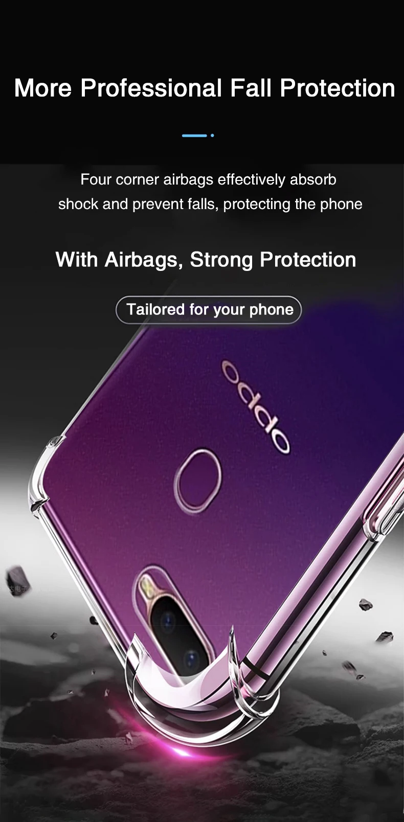 Funda OPPO A12/A12e - vista frontal
