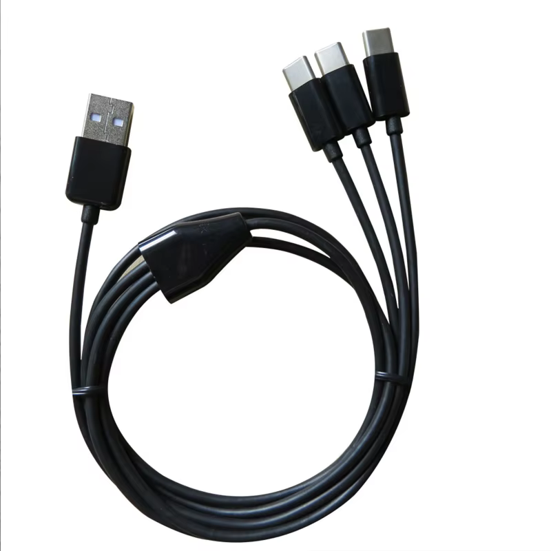 Imagen del cable enrollado y listo para transportar