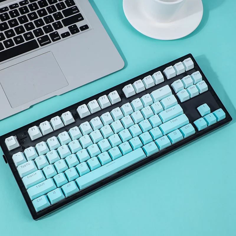 Teclas PBT OEM para Teclado Mecánico Verde Menta Retroiluminadas - imagen 4