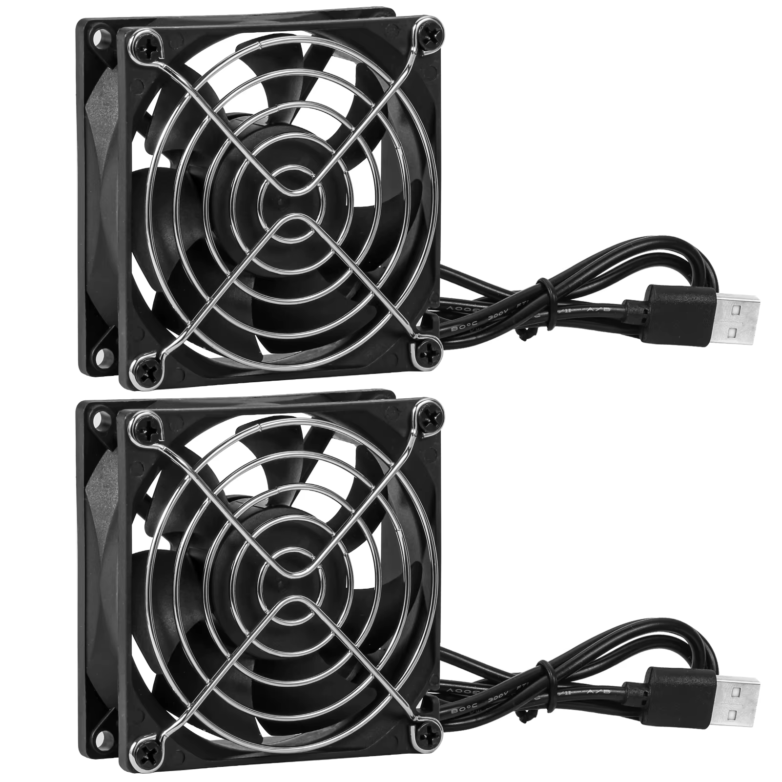 Ventilador SXDOOL 80mm vista frontal