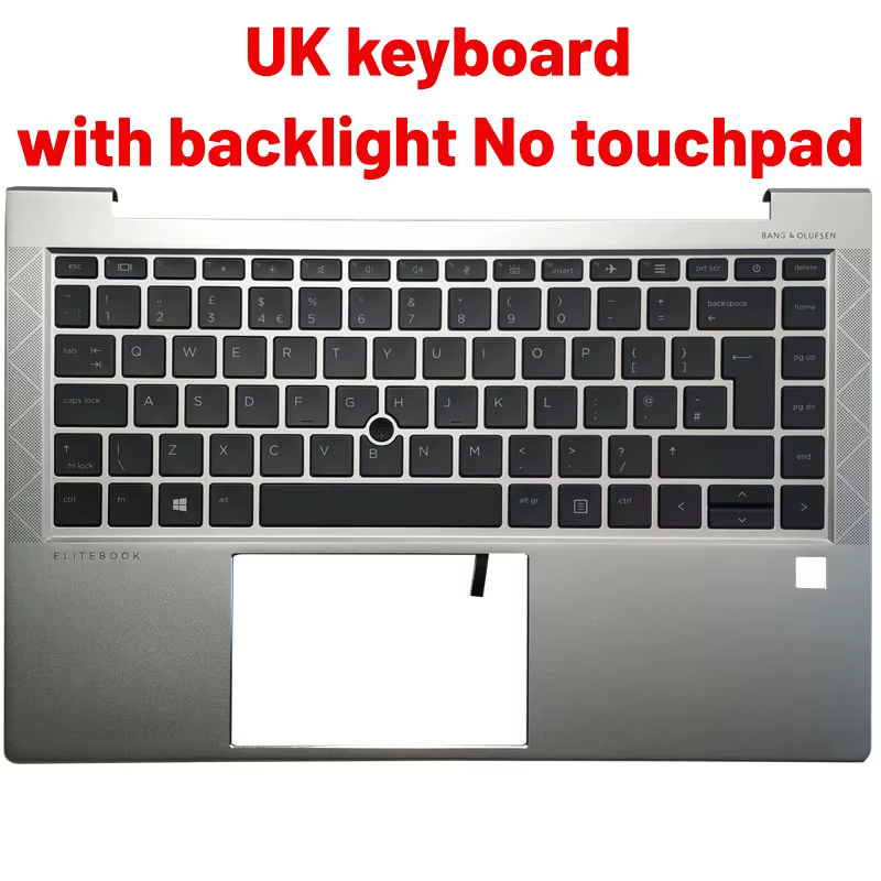 Teclado HP EliteBook vista detallada