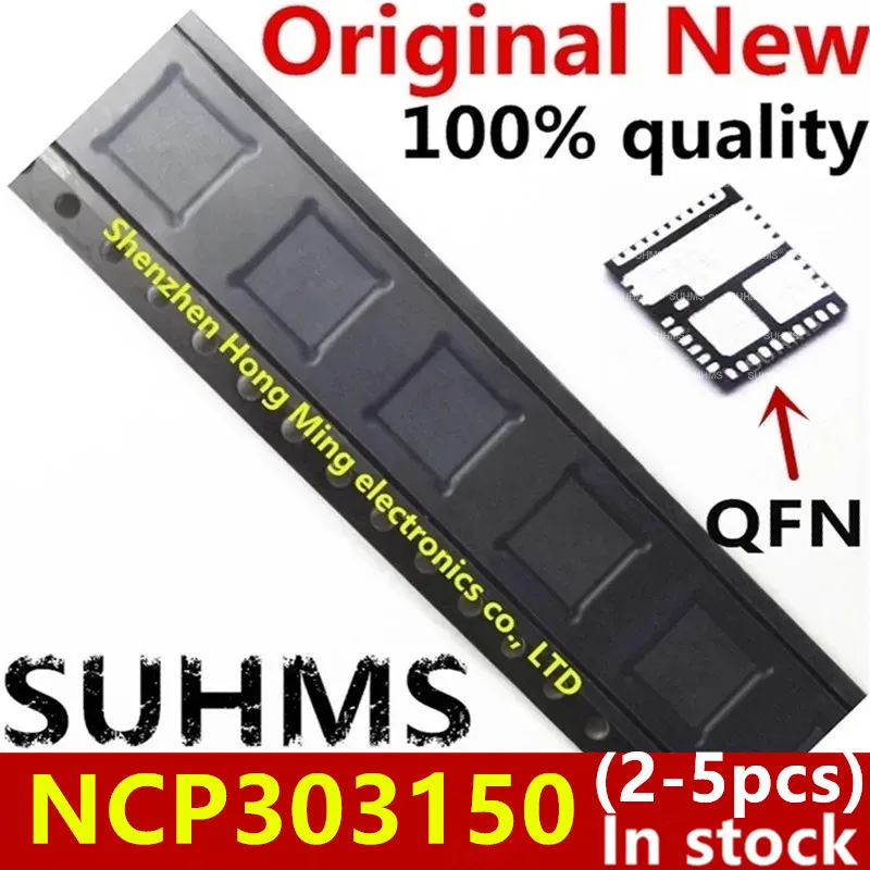 Chip NCP 303150 QFN-39 vista superior