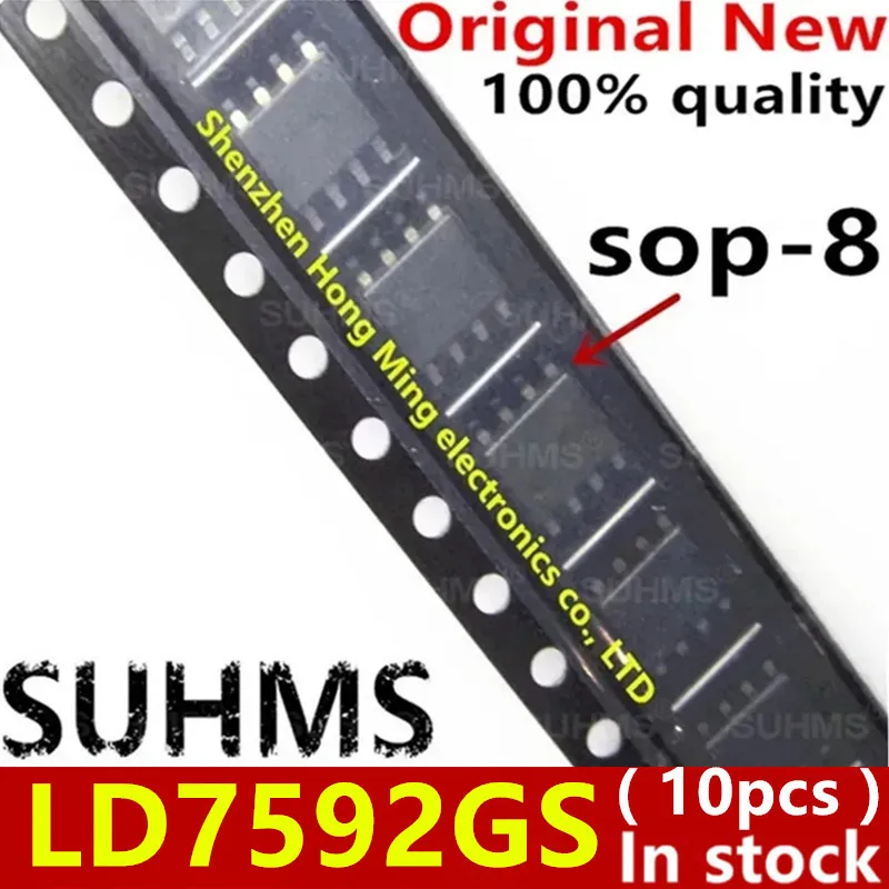 Conjunto de chips LD7592GS LD7592 SOP-8 SUHMS