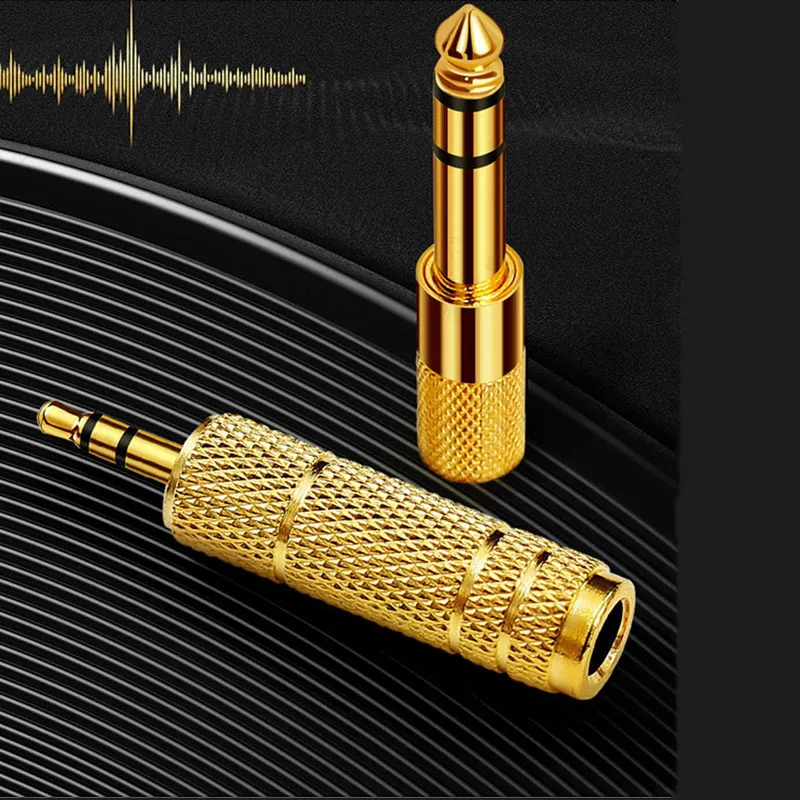 Adaptador Jack 3,5mm Macho a 6,35mm Hembra – Audio - imagen 4