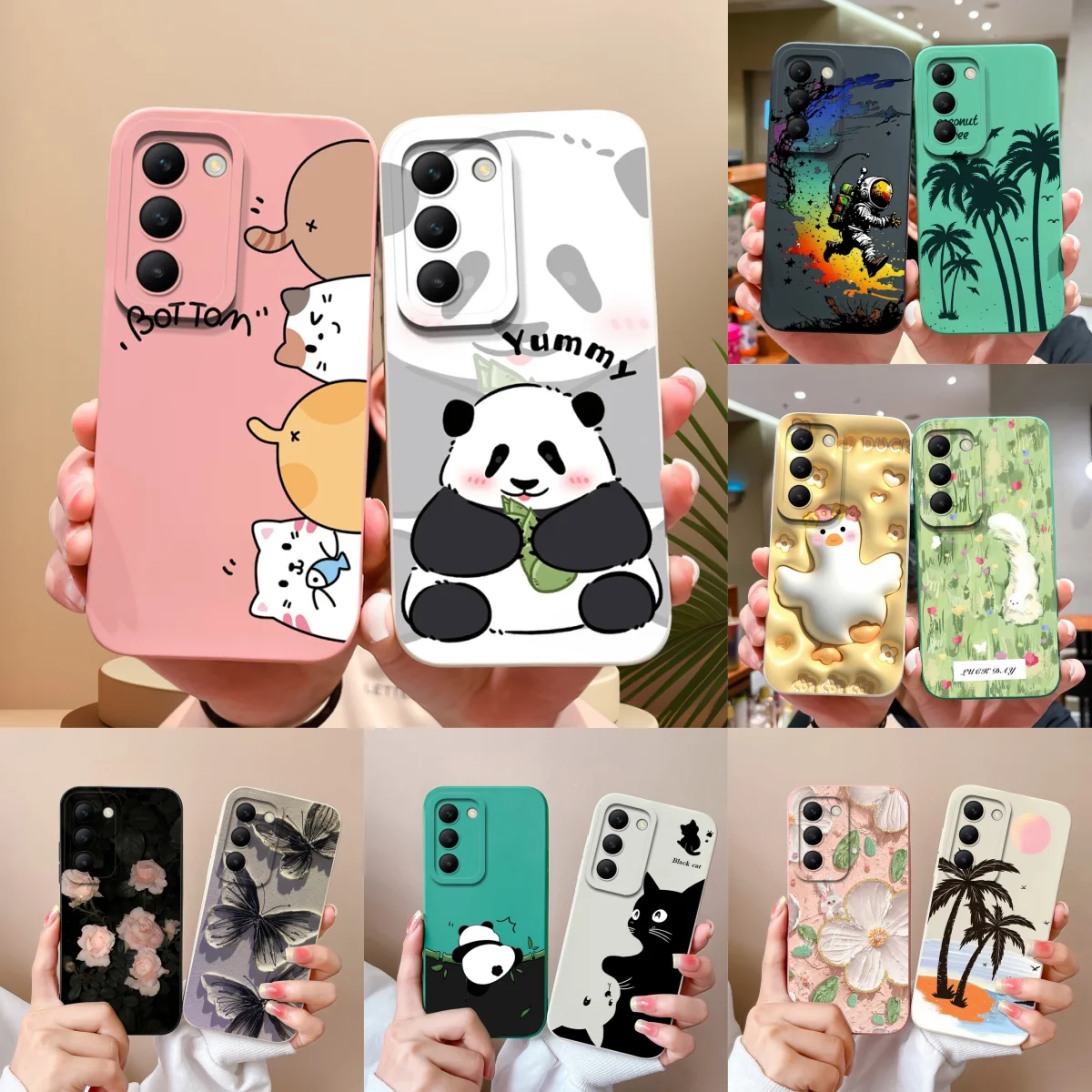 Funda Silicona Vivo V30 Lite – Protección Antigolpes - imagen 4